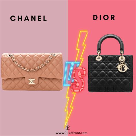 ysl dior chanel celine|dior vs chanel bag.